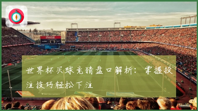 世界杯买球竞猜盘口解析：掌握投注技巧轻松下注