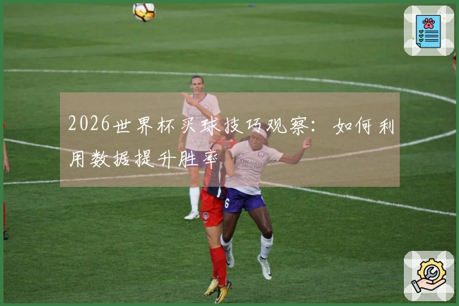 2026世界杯买球技巧观察：如何利用数据提升胜率